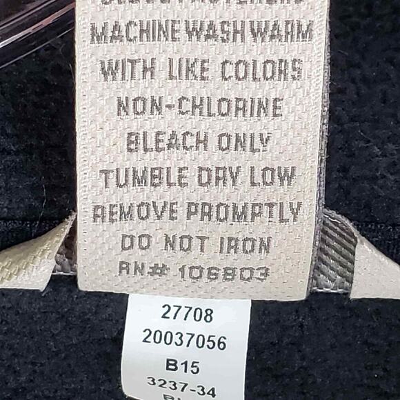 Duluth Trading Co Jacket Winter Coat Women’s Size 2XL Black Shoreline Fleece - Picture 8 of 9